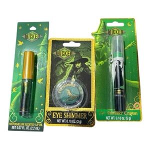 Wicked Elphaba Makeup Watermelon Lip Oil and Eye Shimmer Set